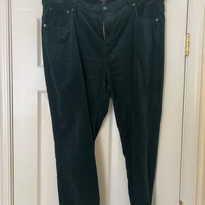 Green Corduroy Pants